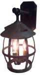 177 Giacometti Finish on Iron Shipyard Lantern