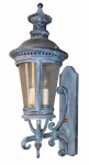 French Lantern with Medium Green Patina